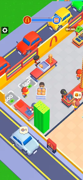 Скачать взломанную My Burger Shop: Burger Games (Май Бургер Шоп Игры)  [МОД Бесконечные деньги] — последняя версия apk на Андроид screen 2