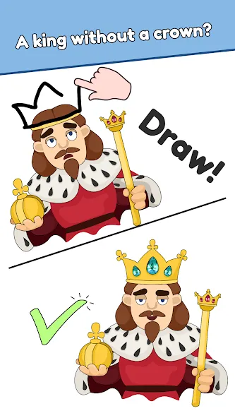 Взлом DOP: Draw One Part (ДОП)  [МОД Бесконечные деньги] — последняя версия apk на Андроид screen 1