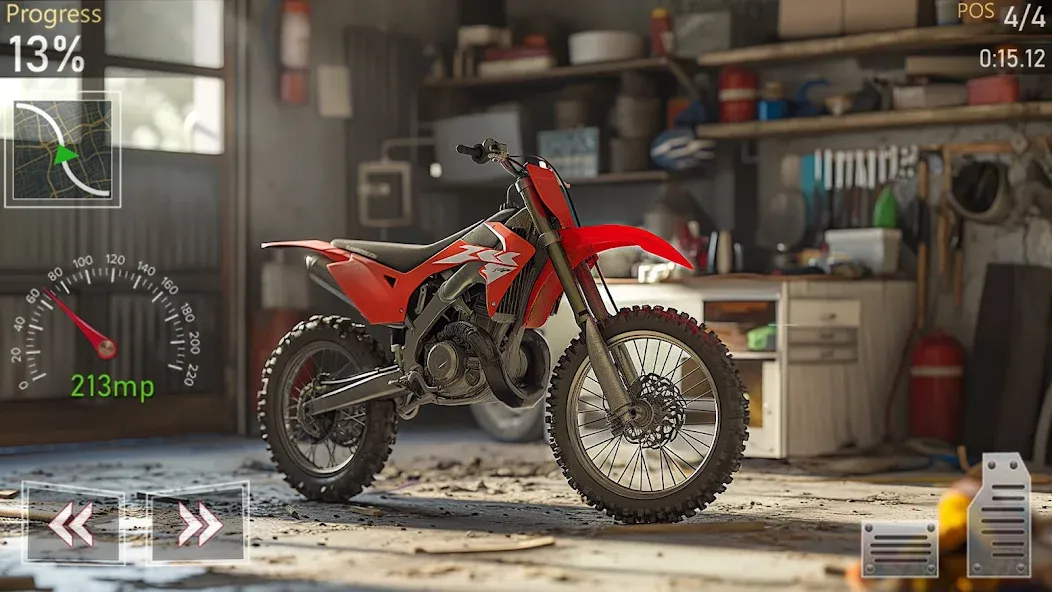 Скачать взломанную Motocross MX Dirt Bike Games  [МОД Unlimited Money] — последняя версия apk на Андроид screen 1
