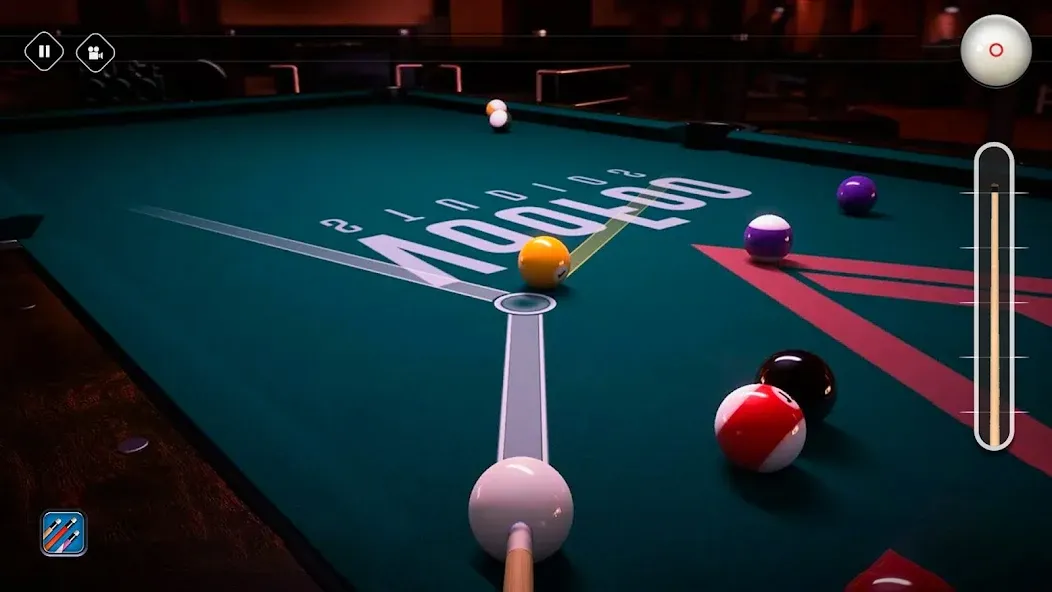 Взлом Billiards 8 Ball Pool Offline  [МОД Mega Pack] — полная версия apk на Андроид screen 5