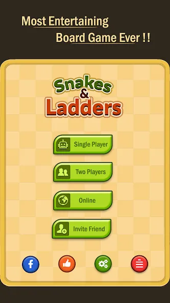 Взломанная Snakes & Ladders: Online Dice!  [МОД Бесконечные деньги] — полная версия apk на Андроид screen 1