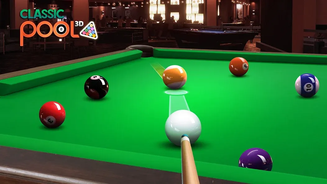 Скачать взлом Classic Pool 3D: 8 Ball  [МОД Unlimited Money] — последняя версия apk на Андроид screen 2