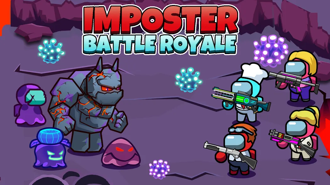 Взлом Imposter Battle Royale (Импостер Батл Рояль)  [МОД Меню] — стабильная версия apk на Андроид screen 3