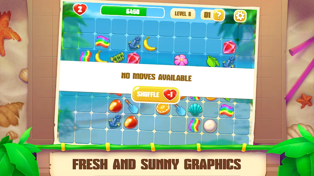 Взломанная Onet Paradise: connect 2 tiles (Онет Парадайз)  [МОД Много денег] — полная версия apk на Андроид screen 3