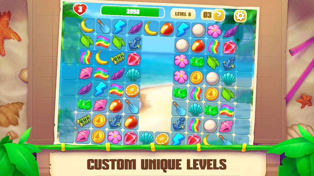 Взломанная Onet Paradise: connect 2 tiles (Онет Парадайз)  [МОД Много денег] — полная версия apk на Андроид screen 5