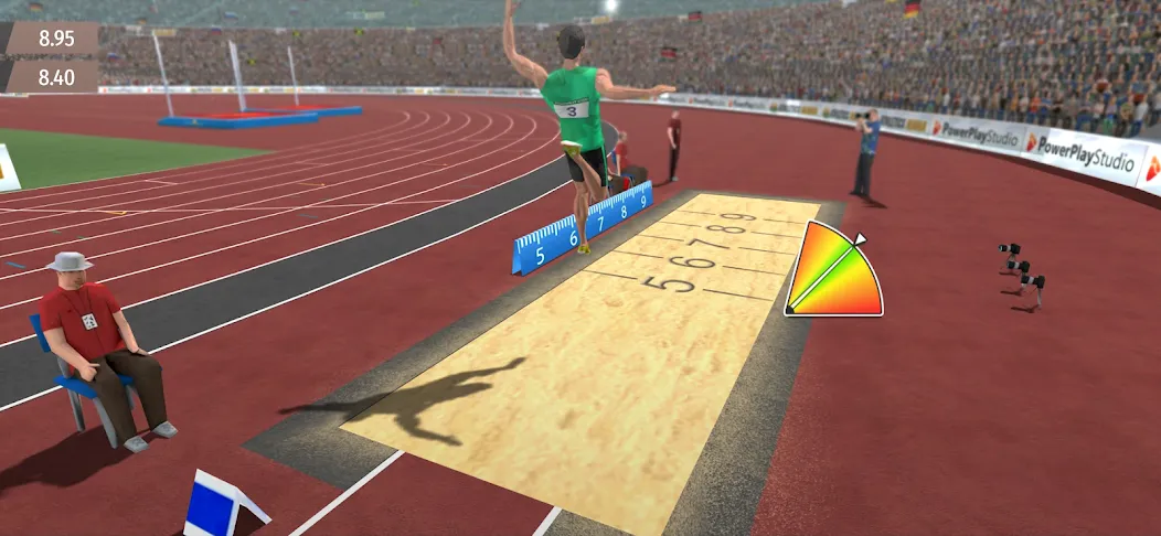 Скачать взломанную Athletics Mania: Track & Field (Атлетика Мания)  [МОД Unlocked] — последняя версия apk на Андроид screen 2