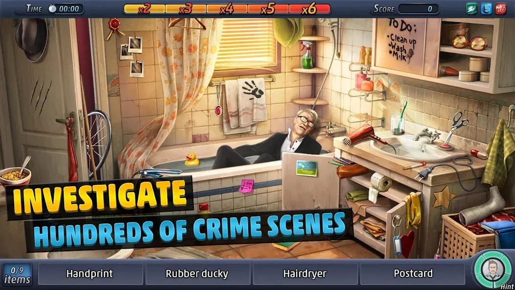 Скачать взломанную Criminal Case (Криминальное дело)  [МОД Много денег] — стабильная версия apk на Андроид screen 1