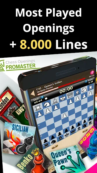 Взлом Chess Openings Promaster  [МОД Бесконечные деньги] — стабильная версия apk на Андроид screen 4