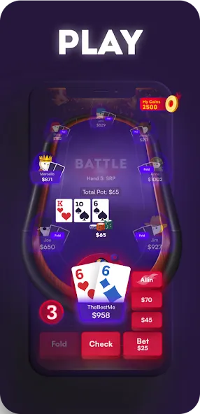 Скачать взломанную Prometheus: Battle Poker (Прометей)  [МОД Все открыто] — последняя версия apk на Андроид screen 1