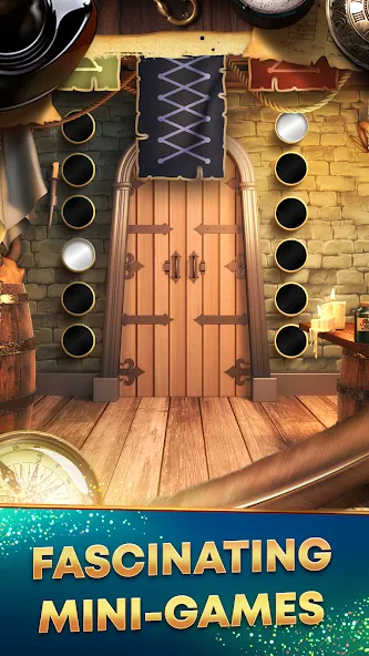 Скачать взломанную Puzzle 100 Doors — Room escape  [МОД Много монет] — полная версия apk на Андроид screen 2