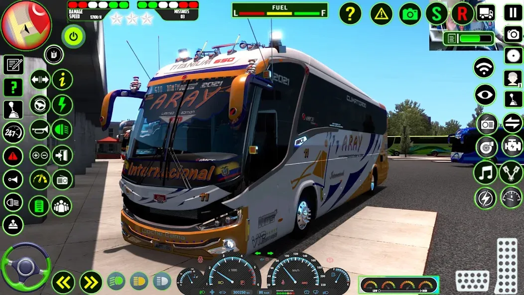 Взломанная Euro Coach Bus Simulator 3D (Паблик Коуч Бас Драйвинг 3Д)  [МОД Много монет] — последняя версия apk на Андроид screen 1