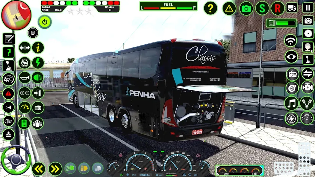 Взломанная Euro Coach Bus Simulator 3D (Паблик Коуч Бас Драйвинг 3Д)  [МОД Много монет] — последняя версия apk на Андроид screen 2