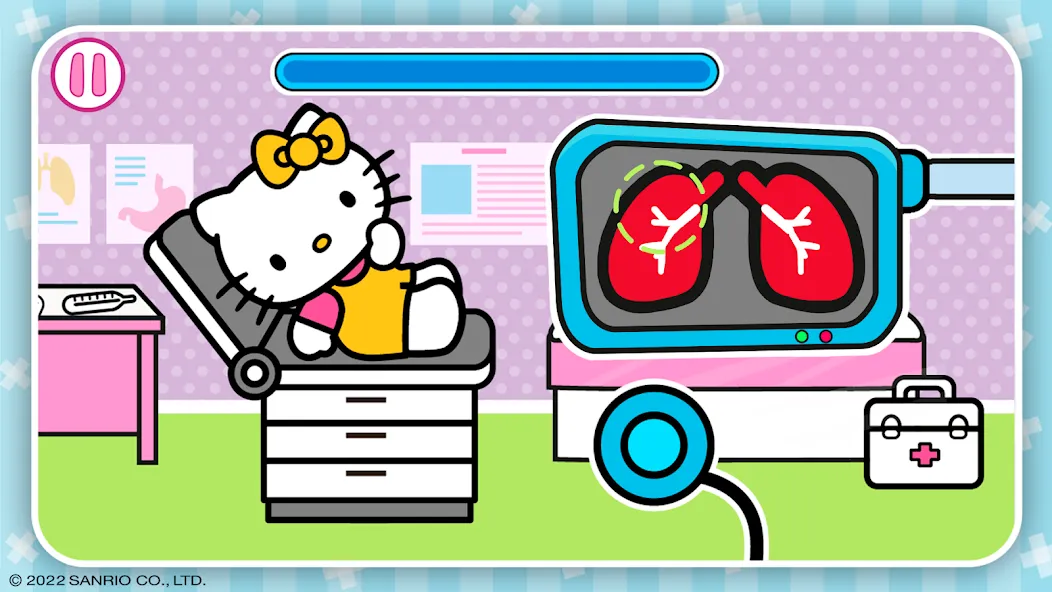 Скачать взлом Hello Kitty: Kids Hospital (Хелло Китти)  [МОД Много монет] — полная версия apk на Андроид screen 3