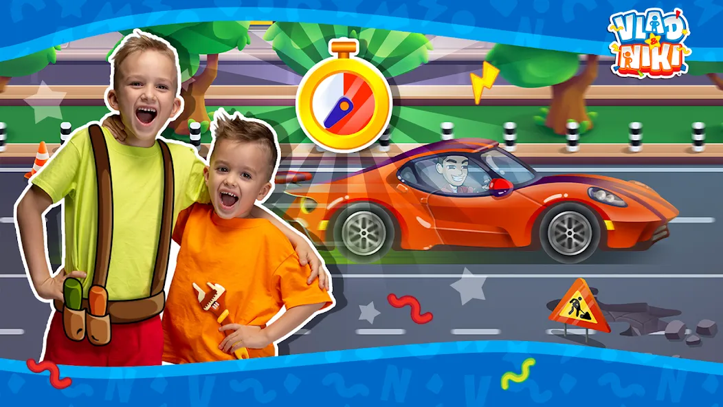 Взлом Vlad and Niki: Car Service  [МОД Бесконечные монеты] — полная версия apk на Андроид screen 4