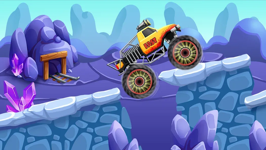 Скачать взломанную Monster Truck Vlad & Niki  [МОД Меню] — стабильная версия apk на Андроид screen 4