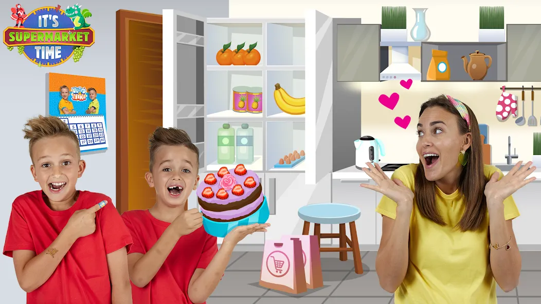 Скачать взлом Vlad & Niki Supermarket game  [МОД Меню] — стабильная версия apk на Андроид screen 5