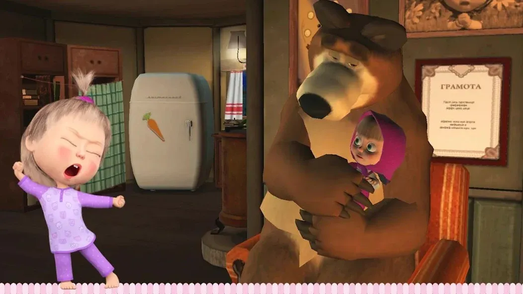 Скачать взлом Masha and the Bear: Good Night  [МОД Меню] — стабильная версия apk на Андроид screen 1