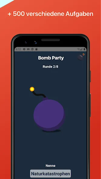 Взломанная Bomb Party: Das Bombenspiel! (Бомб Пати)  [МОД Много монет] — стабильная версия apk на Андроид screen 3