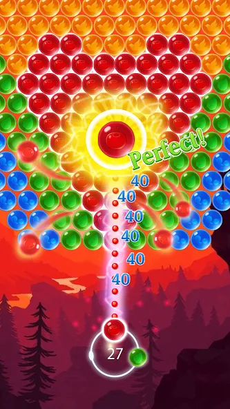 Взломанная Bubble Shooter Magic Forest (Бабл шутер Магик Форест)  [МОД Много денег] — полная версия apk на Андроид screen 1