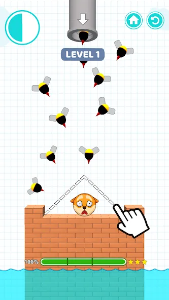 Взлом Save Balls: Brain Teaser Games  [МОД Меню] — полная версия apk на Андроид screen 1