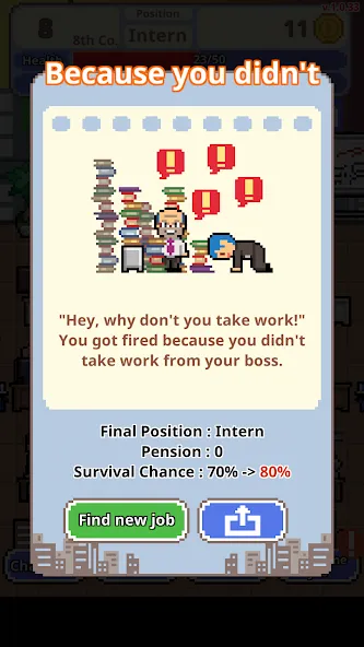 Скачать взлом Don't get fired!  [МОД Много монет] — полная версия apk на Андроид screen 3