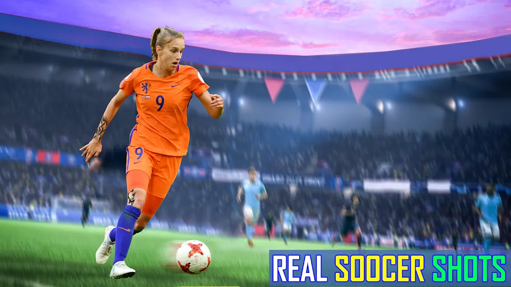 Скачать взлом Soccer Kick Worldcup Champion  [МОД Бесконечные деньги] — полная версия apk на Андроид screen 1