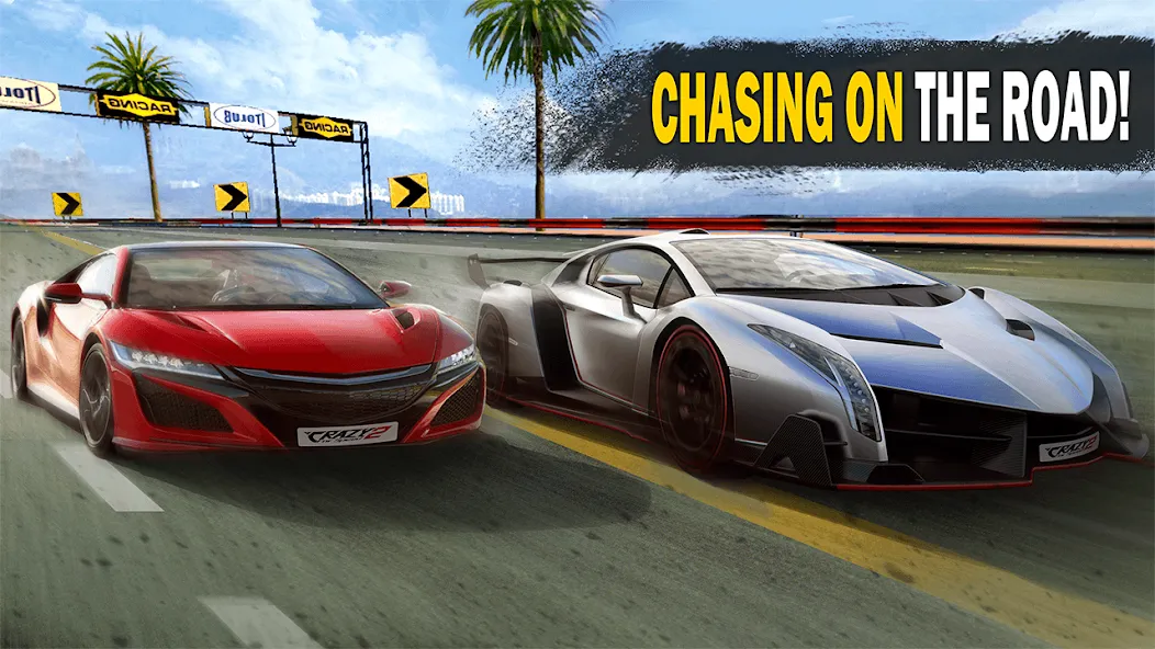 Взломанная Crazy for Speed (Крэйзи фор Спид)  [МОД Меню] — полная версия apk на Андроид screen 1