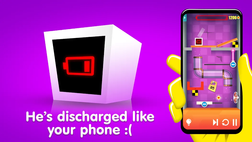 Скачать взломанную Heart Box: physics puzzle game (Харт Бокс)  [МОД Меню] — полная версия apk на Андроид screen 2