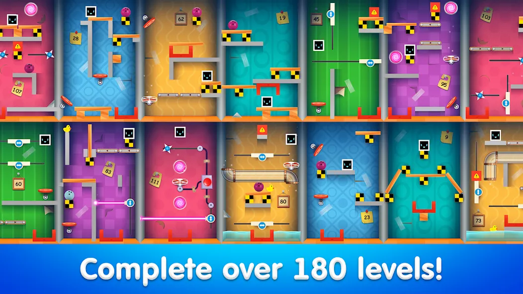 Скачать взломанную Heart Box: physics puzzle game (Харт Бокс)  [МОД Меню] — полная версия apk на Андроид screen 4