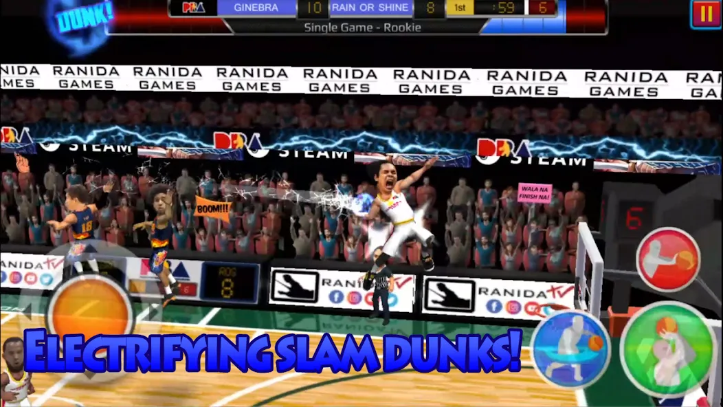 Взлом Basketball Slam! (Баскетбол Слэм)  [МОД Много монет] — полная версия apk на Андроид screen 2