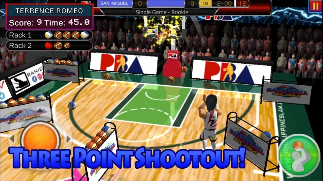 Взлом Basketball Slam! (Баскетбол Слэм)  [МОД Много монет] — полная версия apk на Андроид screen 3