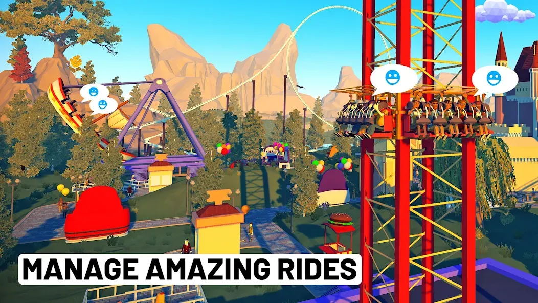 Взломанная Real Coaster: Idle Game (Реал Коастер)  [МОД Много монет] — стабильная версия apk на Андроид screen 2