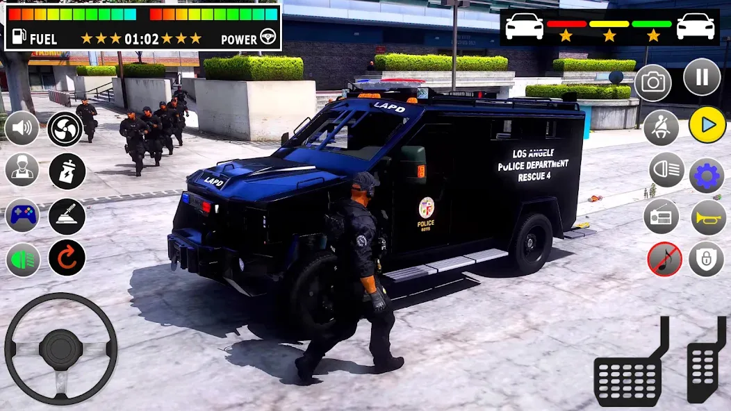 Скачать взломанную Police Games Simulator: PGS 3d  [МОД Menu] — последняя версия apk на Андроид screen 4