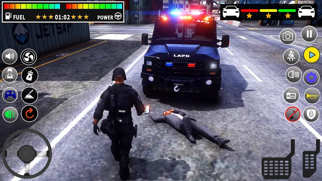 Скачать взломанную Police Games Simulator: PGS 3d  [МОД Menu] — последняя версия apk на Андроид screen 5