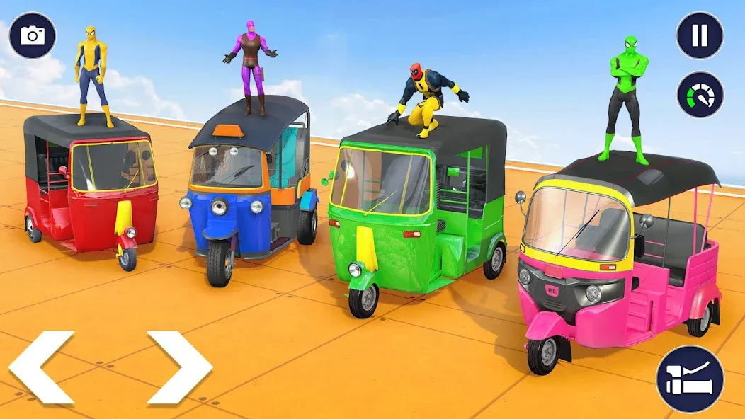 Взлом Tuk Tuk Auto Rickshaw Games 3D (Тук Тук Автомобильные рикши игры 3D)  [МОД Много монет] — последняя версия apk на Андроид screen 1