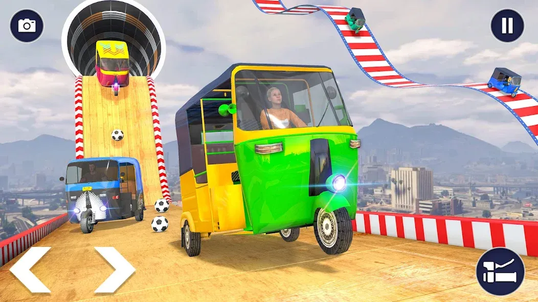 Взлом Tuk Tuk Auto Rickshaw Games 3D (Тук Тук Автомобильные рикши игры 3D)  [МОД Много монет] — последняя версия apk на Андроид screen 2