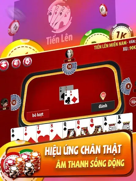 Скачать взлом Tiến Lên Miền Nam — Tien Len  [МОД Menu] — полная версия apk на Андроид screen 4