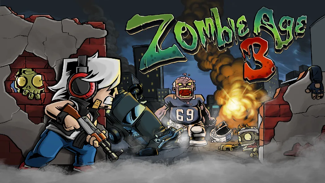 Взлом Zombie Age 3 Premium: Survival (Зомби Возраст 3 Премиум)  [МОД Бесконечные деньги] — стабильная версия apk на Андроид screen 1