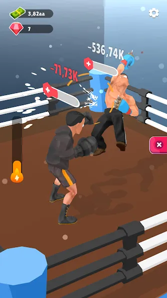 Взломанная Tap Punch — 3D Boxing (Тап Панч)  [МОД Menu] — полная версия apk на Андроид screen 4