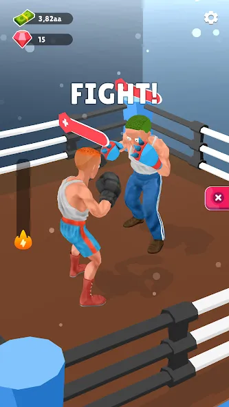 Взломанная Tap Punch — 3D Boxing (Тап Панч)  [МОД Menu] — полная версия apk на Андроид screen 5