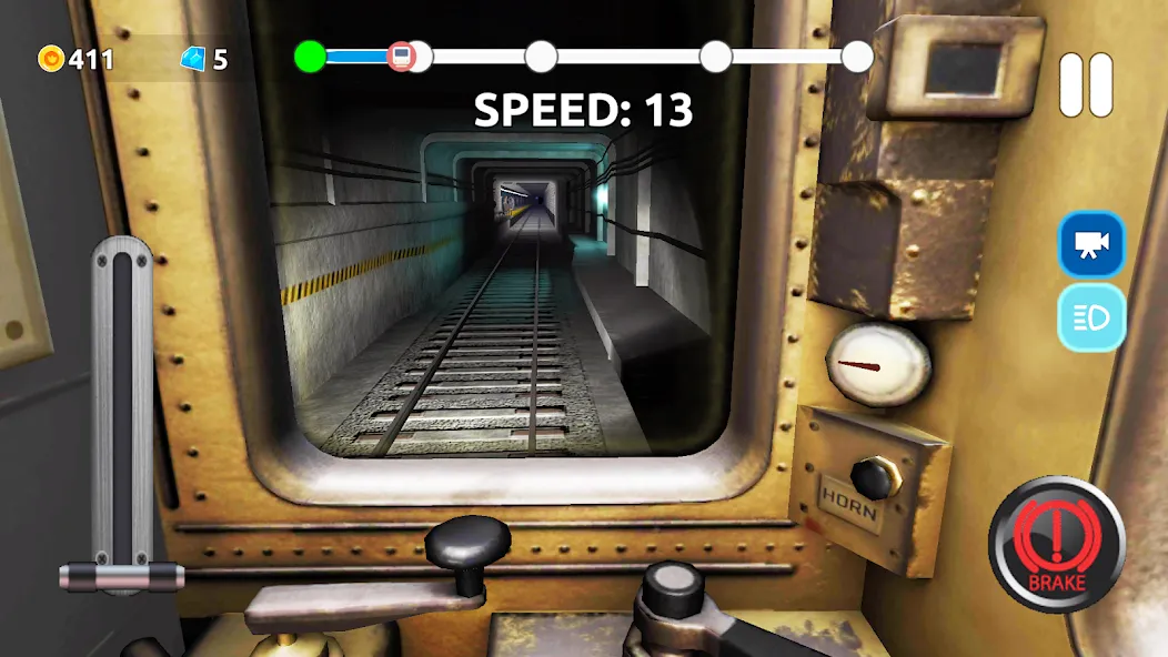 Взлом Subway Train Simulator  [МОД Menu] — стабильная версия apk на Андроид screen 4