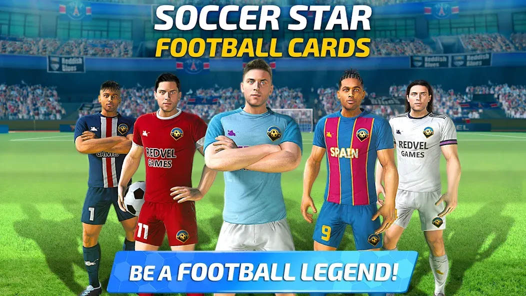 Скачать взлом Soccer Star 24 Super Football (оккер Стар 23 Супер Футбол)  [МОД Много монет] — полная версия apk на Андроид screen 4