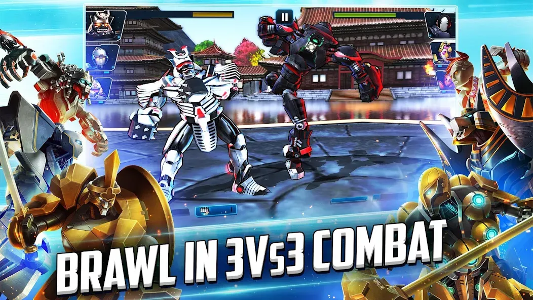 Взломанная Ultimate Robot Fighting (Ультимейт Робот Файтинг)  [МОД Меню] — последняя версия apk на Андроид screen 3