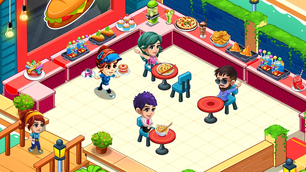 Взлом Cooking Restaurant Kitchen (Кукинг Ресторан Китчен)  [МОД Unlimited Money] — последняя версия apk на Андроид screen 2