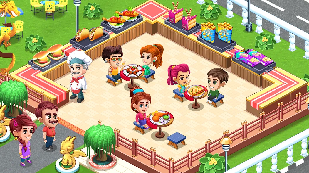 Взлом Cooking Restaurant Kitchen (Кукинг Ресторан Китчен)  [МОД Unlimited Money] — последняя версия apk на Андроид screen 4