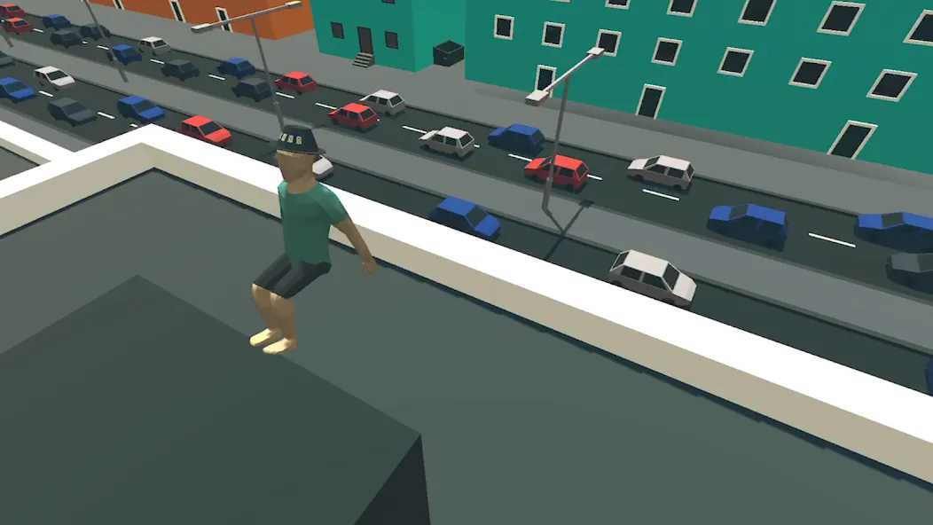 Скачать взломанную Flip Trickster — Parkour Simul (Флип Трикстер)  [МОД Unlocked] — полная версия apk на Андроид screen 2