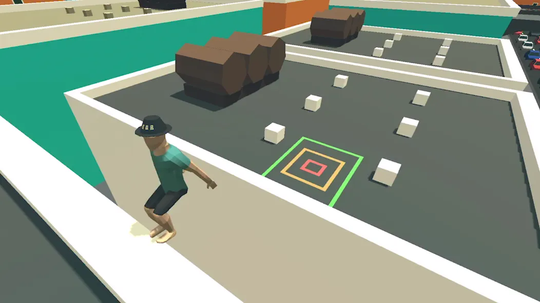 Скачать взломанную Flip Trickster — Parkour Simul (Флип Трикстер)  [МОД Unlocked] — полная версия apk на Андроид screen 5