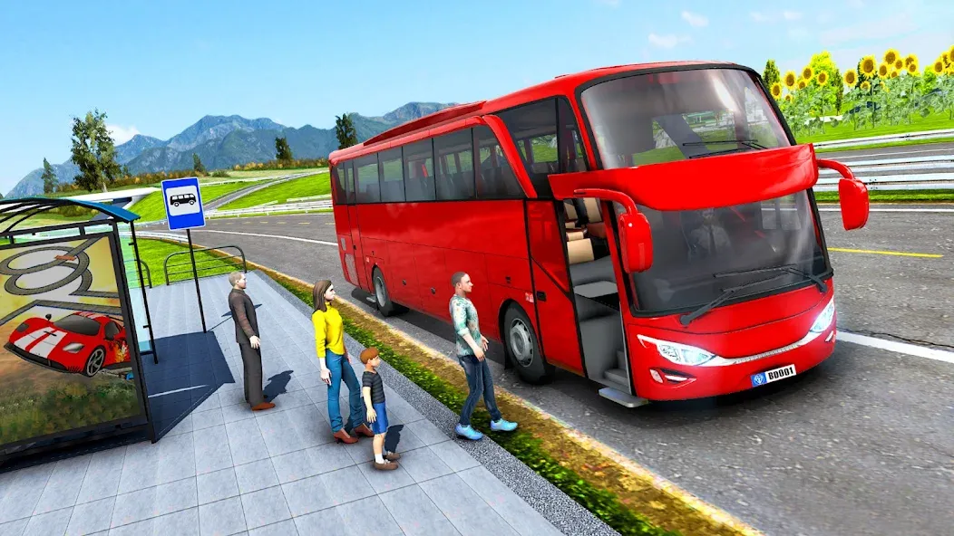 Взлом Highway Bus Simulator Bus Game  [МОД Menu] — полная версия apk на Андроид screen 2