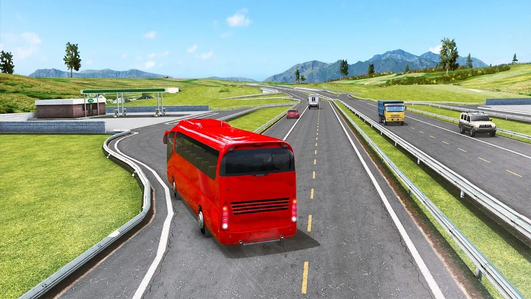 Взлом Highway Bus Simulator Bus Game  [МОД Menu] — полная версия apk на Андроид screen 4