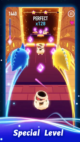 Взлом Rolling Twins: Music Ball Rush (Роллинг Твинс)  [МОД Меню] — полная версия apk на Андроид screen 1